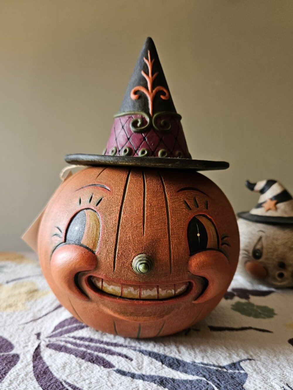 Witchy Orange-O-Weena Container Johanna Parker